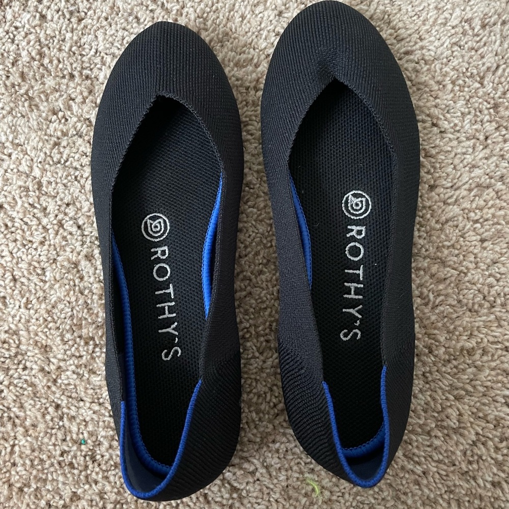 Similar to Rothy’s Black Flats